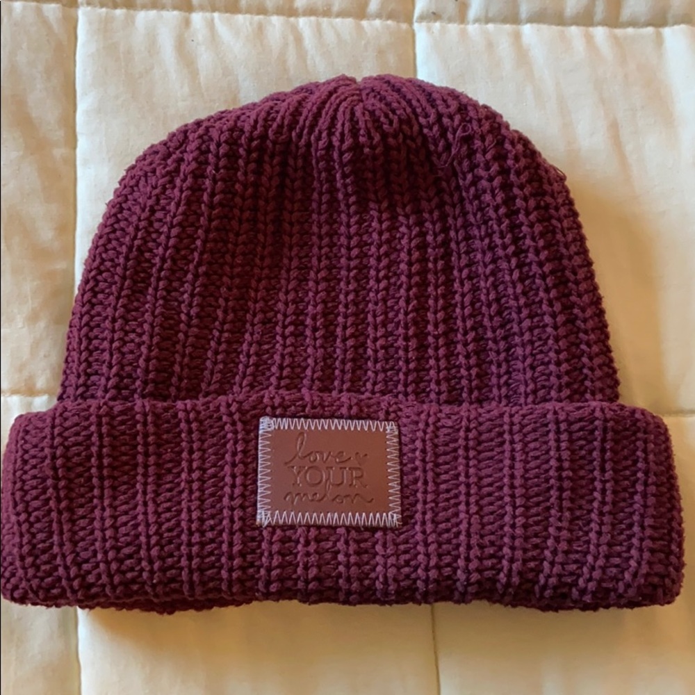 Love Your Melon cuffed beanie